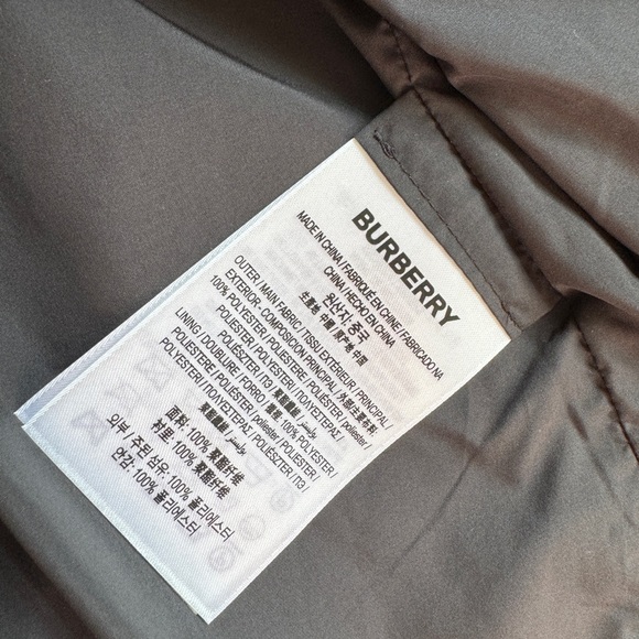 Burberry Bacton Check Lightweight Jacket Women Size 6 - Picture 14 of 16